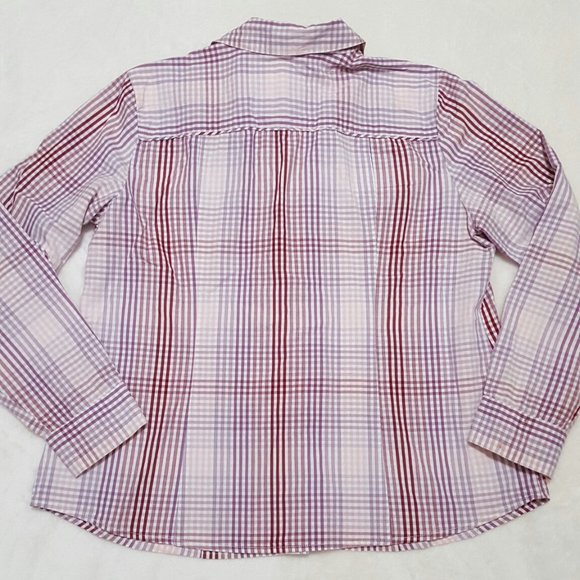 Women´s Sonoma Life + Style Pink Button Down Shirt - Picture 10 of 16